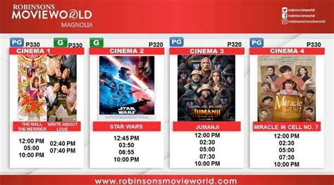 cinema showing robinsons magnolia|Robinsons Magnolia Movie Schedule .